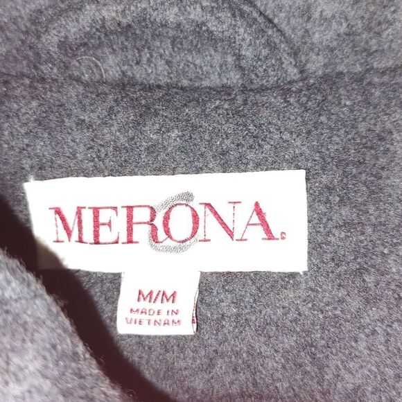 Merona  gray wool blend coat  Sz M - Picture 5 of 6
